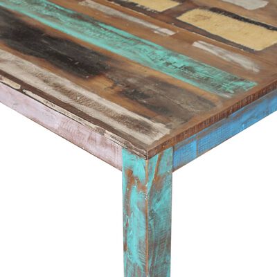 vidaXL Jedálenský stôl, recyklovaný masív 80x82x76 cm