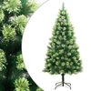 vidaXL Umel&yacute; v&yacute;klopn&yacute; vianočn&yacute; stromček so stojanom 150 cm