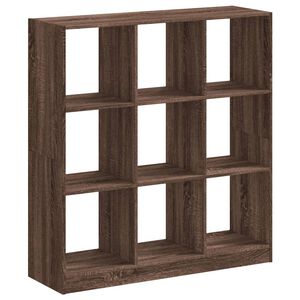 vidaXL Knižnica hned&yacute; dub 102x32x108 cm kompozitn&eacute; drevo
