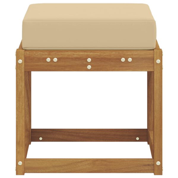 vidaXL Z&aacute;hradn&aacute; stolička, lavička Pevn&eacute; ak&aacute;ciov&eacute; drevo Pr&iacute;rodn&aacute;