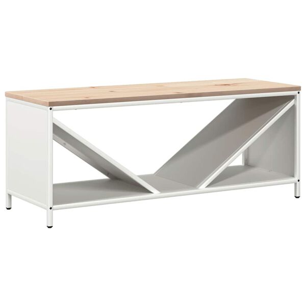 vidaXL Stojan na palivov&eacute; drevo s drevenou doskou 100,5x35,5x40 cm