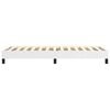 vidaXL Posteľn&yacute; r&aacute;m s boxspringom biely 90x190 cm umel&aacute; koža