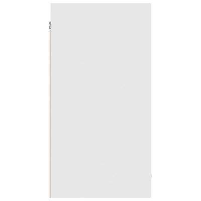 vidaXL Závesná skrinka, biela 80x31x60 cm, kompozitné drevo