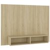 vidaXL N&aacute;stenn&aacute; TV skrinka dub sonoma 120x23,5x90 cm spracovan&eacute; drevo