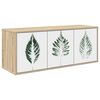 vidaXL N&aacute;stenn&yacute; TV kabinet HANAU 102 x 33 x 40 cm Dub sonoma