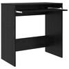vidaXL Stôl so zásuvkou Čierny dub 77,5 x 43 x 79 cm Kompozitné drevo