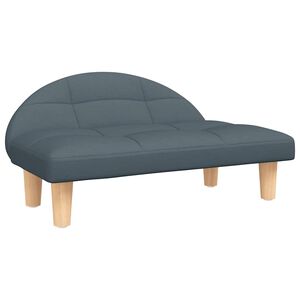 vidaXL Posteľ pre psa siv&aacute; 70x52x30 cm l&aacute;tka
