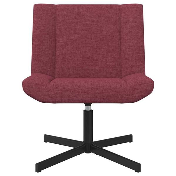 vidaXL Otočn&aacute; stolička V&iacute;no červen&eacute; 63 x 75 x 76 cm l&aacute;tka