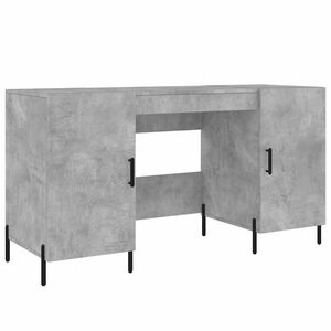 vidaXL St&ocirc;l bet&oacute;novo siv&yacute; 140x50x75 cm kompozitn&eacute; drevo