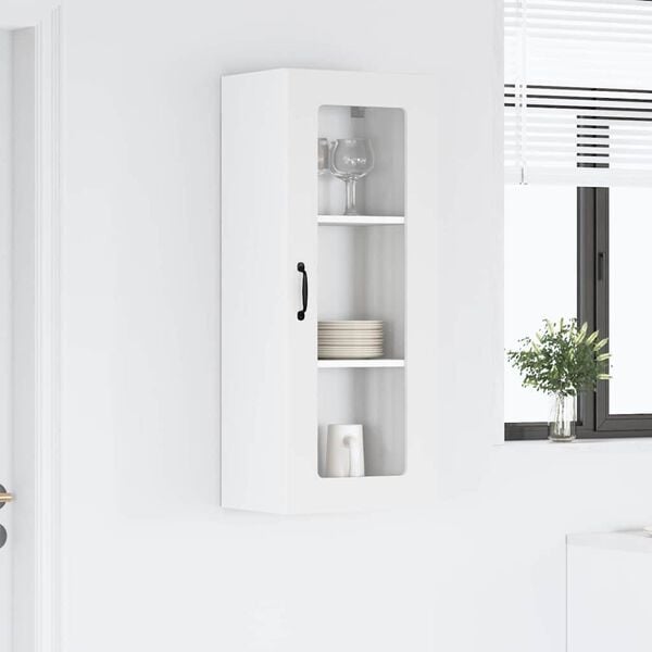 vidaXL Kuchynsk&aacute; skriňa Kalmar Biela 40 x 31 x 100 cm Kompozitn&eacute; drevo