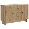 vidaXL Serv&iacute;rovacia skriňa Dub artisan 89 x 34,5 x 60 cm