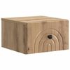 vidaXL N&aacute;stenn&aacute; nočn&aacute; skrinka N&aacute;stenn&yacute; Dub artisan 33 x 34,5 x 20 cm