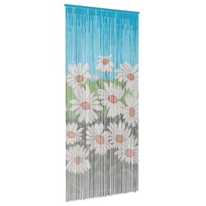 vidaXL Dverov&aacute; z&aacute;clona proti hmyzu r&ocirc;zne farby 200 x 90 cm Bambus