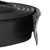 vidaXL Tesnenie gar&aacute;žov&yacute;ch dver&iacute; Čierna 52 x 2 mm 2,5 m PVC