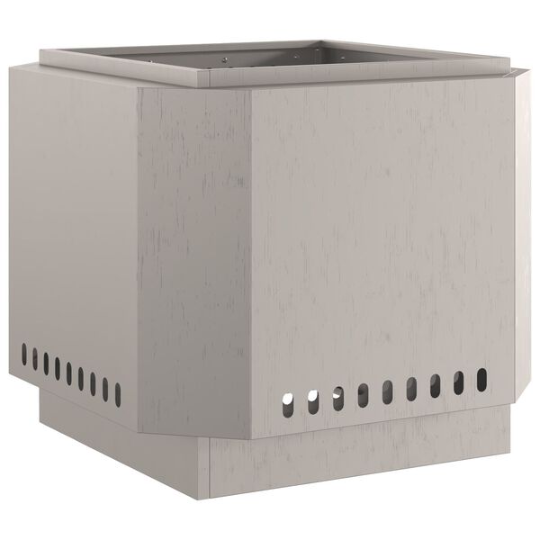 vidaXL Bezdymový ohnisko Hnedá 58 x 58 x 51 cm Oceľ