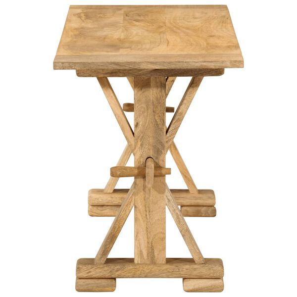 vidaXL Lavička 110x35x45 cm masívne mangovníkové drevo