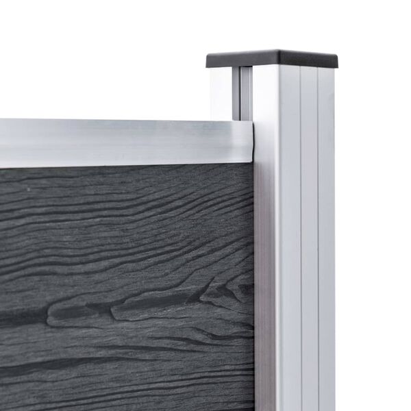 vidaXL Plotov&eacute; stĺpiky 3 ks hlin&iacute;k 185 cm