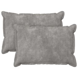 vidaXL Poťah na podložku 2 pcs HOUTEN Svetlosiv&aacute; 30 x 50 cm