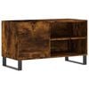 vidaXL Skrinka na platne dymov&yacute; dub 85x38x48 cm kompozitn&eacute; drevo