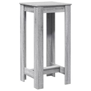 vidaXL Barov&yacute; st&ocirc;l siv&yacute; dub sonoma 51x50x103,5 cm kompozitn&eacute; drevo