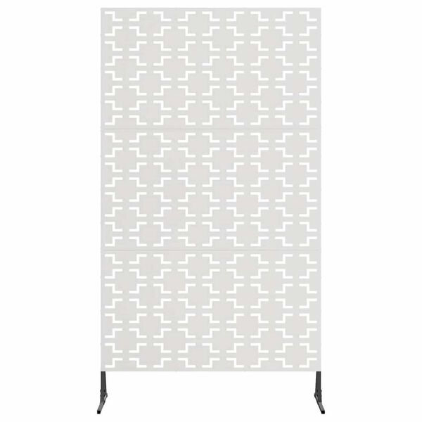 vidaXL Záves na zabezpečenie súkromia Sivá 100 x 50 x 180 cm Oceľ