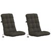 vidaXL 2-dielne vank&uacute;&scaron;e na vysok&eacute; operadlo VIANEN 2 pcs 100% polyester