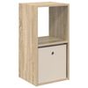 vidaXL Nočn&yacute; stol&iacute;k Sonoma dub 35 x 32 x 68,5 cm Kompozitn&eacute; drevo