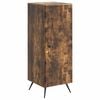 vidaXL Serv&iacute;rovacia skriňa Dymov&yacute; dub 33 x 34,5 x 90 cm