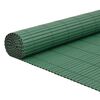 vidaXL Z&aacute;hradn&yacute; plot obojstrann&yacute; zelen&yacute; 1,8x3 m PVC