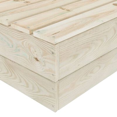 vidaXL Záhradné stoly 2 ks 60x60x30 cm impregnované smrekové drevo
