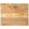 vidaXL Stolov&aacute; doska 100x80x3,8 cm obdĺžnikov&aacute; mangov&yacute; mas&iacute;v