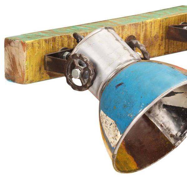 vidaXL Industri&aacute;lna n&aacute;stenn&aacute; lampa farebn&aacute; 90x25 cm E27