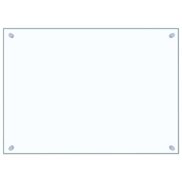 vidaXL Kuchynská zástena, priehľadná 70x50 cm, tvrdené sklo