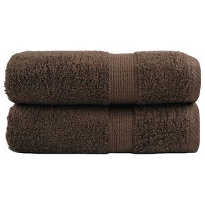 vidaXL Pr&eacute;miov&eacute; um&yacute;vacie utierky SOLUND 2 ks hned&eacute; 30x30 cm 600 g/m&sup2;