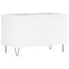 vidaXL Skrinka na platne biela 74,5x38x48 cm kompozitn&eacute; drevo