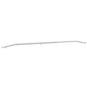 vidaXL Nosn&iacute;k plachty na pr&iacute;vesy Strieborn&aacute; 136-218 cm