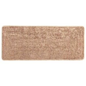 vidaXL Beh&uacute;ň MARSA Žlt&aacute; 50 x 100 cm Polyester a PVC