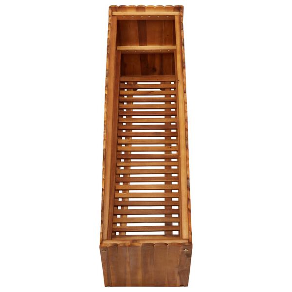 vidaXL Vyvýšený záhradný záhon 100x30x50 cm, akáciový masív