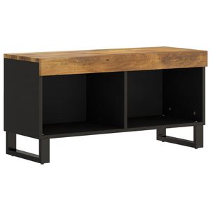 vidaXL TV skrinka 85x33x43,5 cm mas&iacute;vne mangovn&iacute;kov&eacute; drevo