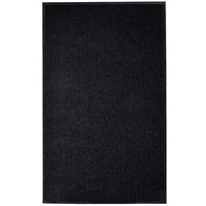 vidaXL Rohož pred dvere, čierna 117x220 cm, PVC