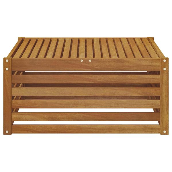 vidaXL Vonkaj&scaron;ia koncov&aacute; pohovka s vank&uacute;&scaron;om Pr&iacute;rodn&aacute; 115 x 83 x 73 cm