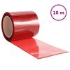 vidaXL Z&aacute;ves do dver&iacute; červen&yacute; 200 mm x 1,6 mm 10 m PVC