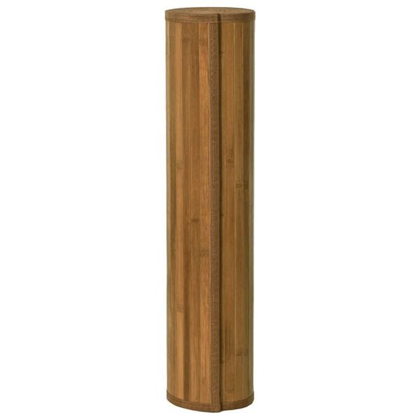 vidaXL Koberec obdĺžnikov&yacute; hned&yacute; 70x100 cm bambus