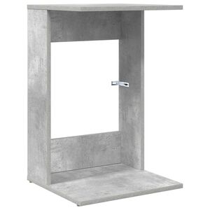 vidaXL Bočn&yacute; st&ocirc;l Bet&oacute;nov&aacute; &scaron;ed&aacute; 40 x 38 x 62,5 cm Kompozitn&eacute; drevo
