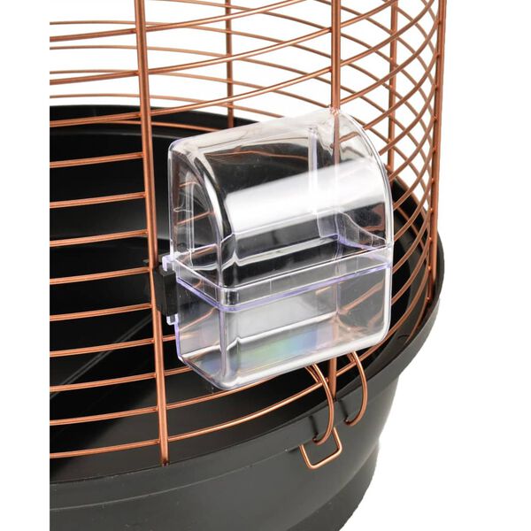 FLAMINGO Vt&aacute;čia klietka Sanna 2 meden&aacute; 34x34x67 cm