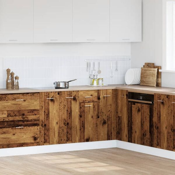 vidaXL Z&aacute;suvkov&aacute; skrinka &ldquo;Lyon&rdquo; star&eacute; drevo 30x46x81,5 cm