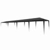 vidaXL P&aacute;rty stan 3x12 m, PE, antracitov&yacute;