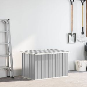 vidaXL Z&aacute;hradn&yacute; &uacute;ložn&yacute; box, siv&yacute; 109x67x65 cm