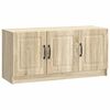 vidaXL TV skrinka Dub sonoma 99 x 34,5 x 47 cm Kompozitn&eacute; drevo