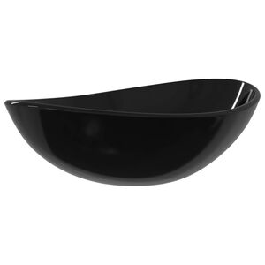 vidaXL Um&yacute;vadlo tvrden&eacute; sklo 54,5x35x15,5 cm čierne